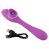 You2Toys - vibrator met 2 functies - oplaadbaar - paars