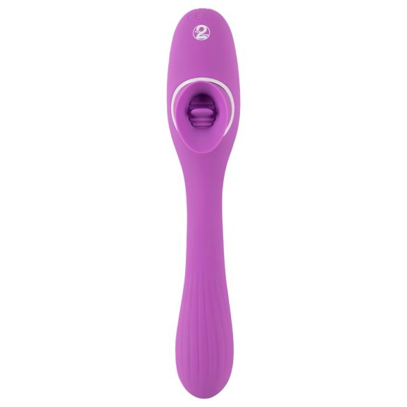 You2Toys - vibrator met 2 functies - oplaadbaar - paars