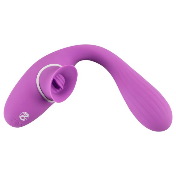 You2Toys - vibrator met 2 functies - oplaadbaar - paars