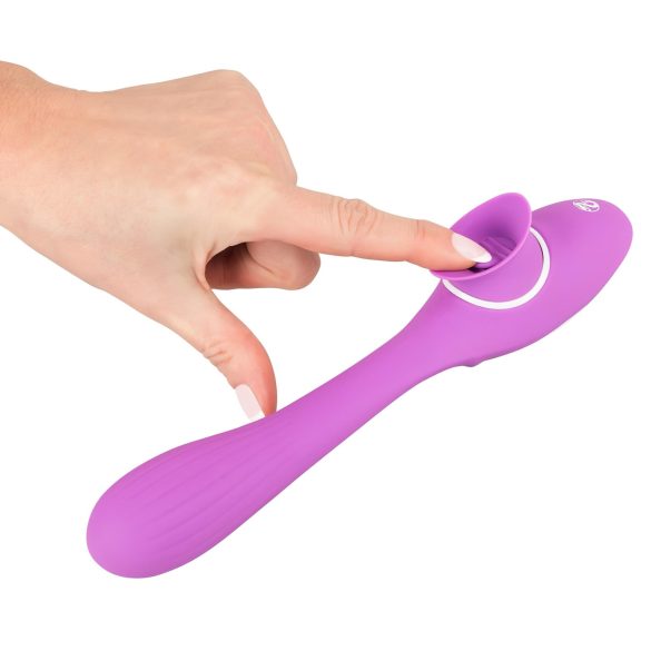 You2Toys - vibrator met 2 functies - oplaadbaar - paars