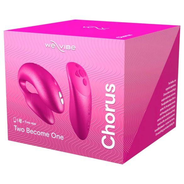 We-Vibe Chorus - oplaadbare, slimme duo-vibrator (roze)