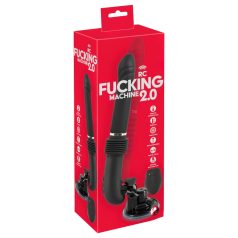   You2Toys RC Fucking Machine 2.0 - oplaadbare stootvibrator (zwart)
