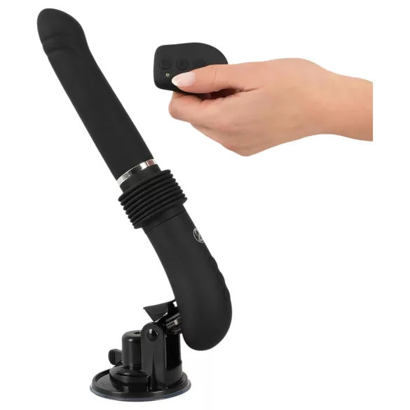 You2Toys - seksspeelmachine met afstandsbediening - oplaadbaar stoot vibrator