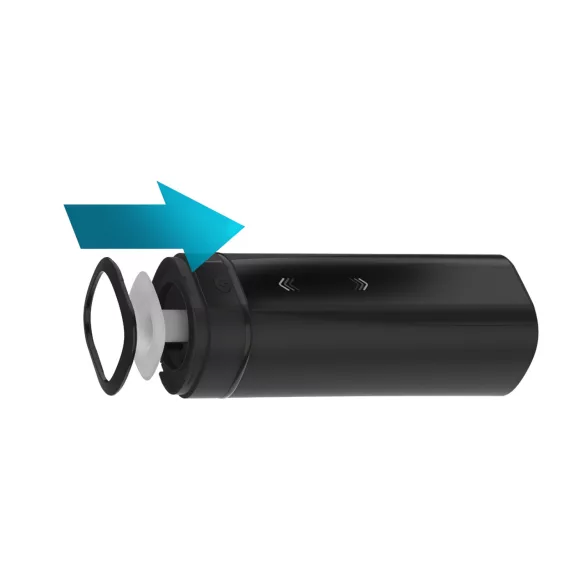 Kiiroo Onyx+ - interactieve masturbator - zwart
