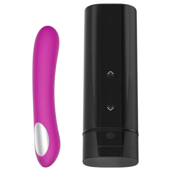 Kiiroo Onyx+ & Pearl 2 - set voor koppels - masturbator en vibrator