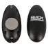 Black Velvets - anale vibrator met stootfunctie - oplaadbaar - zwart