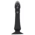 Black Velvets - anale vibrator met stootfunctie - oplaadbaar - zwart