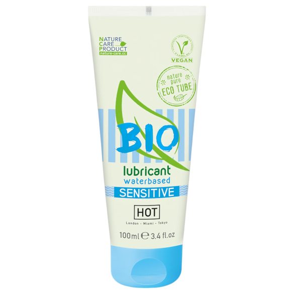 HOT Bio Sensitive - glijmiddel op waterbasis - vegan - 100ml