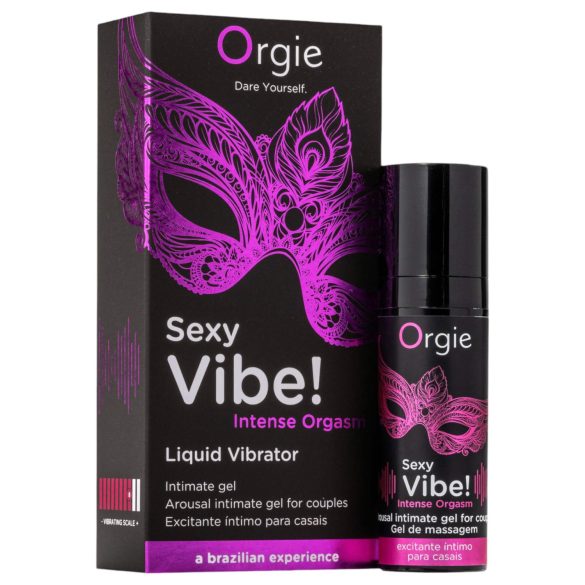Orgie - vloeibare vibrator gel - uniseks stimulatie - 15ml