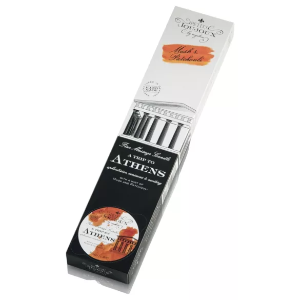 Petits Joujoux Athens - massagekaars - muskus parfum - set 5x43ml
