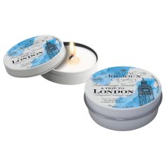   Petits Joujoux London - massagekaars - rabarber amber geur - 43ml