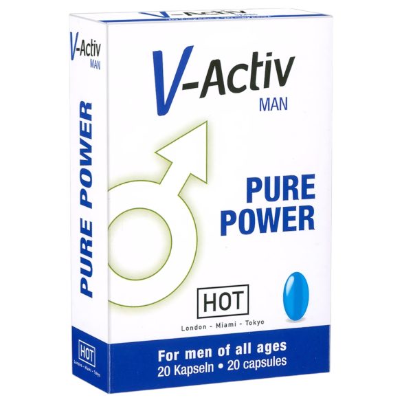 V-Active - voedingssupplement capsules voor mannen - 20 stuks