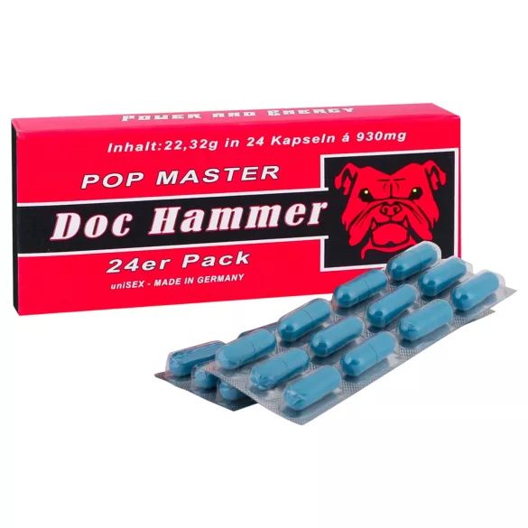 Doc Hammer - voedingssupplement capsules - unisex (24 stuks)