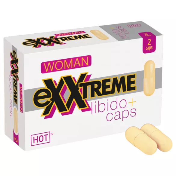 Hot exxtreme - libido verhogende capsules voor vrouwen - 2 stuks