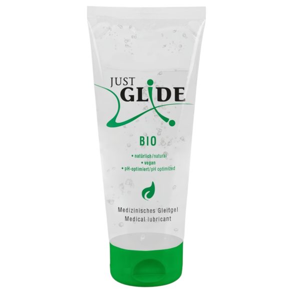 Just Glide Bio - glijmiddel op waterbasis - vegan - 50 ml - 200ml