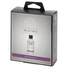   Vijftig tinten grijs Play Nice - sensuele massageolie met vanillegeur (90 ml)
