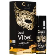 Orgie Dual Vibe! - vloeibare vibrator - Pinã Colada (15ml)