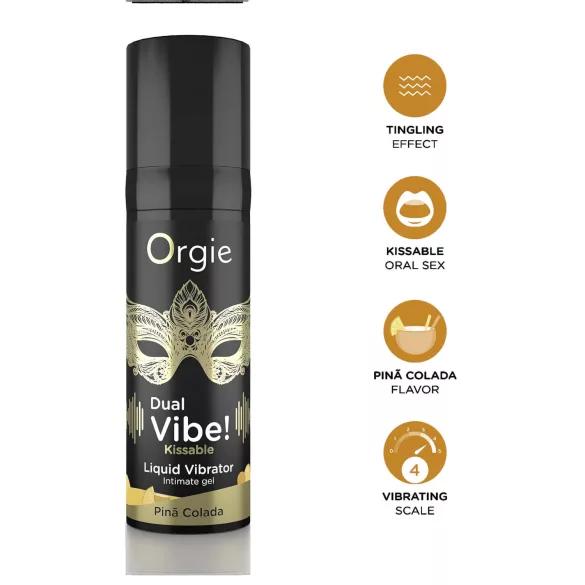 Orgie - vloeibare vibrator gel - piña colada - 15ml