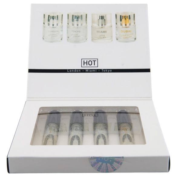 HOT LMTD - feromonen parfum set voor vrouwen - 4x5ml