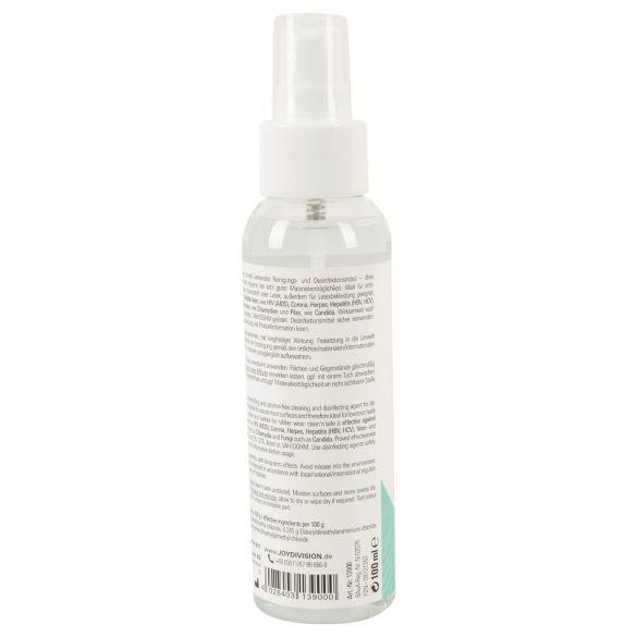 JoyDivision Clean Safe - desinfecterende en reinigende spray - 100ml