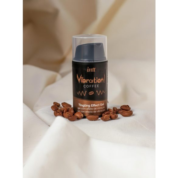 Intt Vibration! - vloeibare vibrator - koffie smaak - 15ml