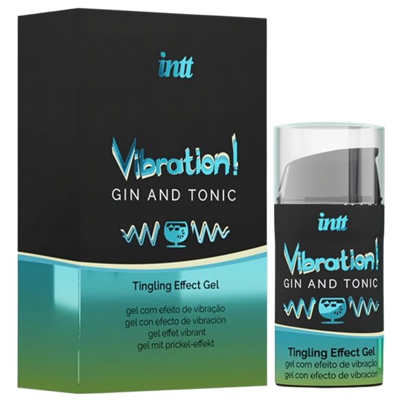 Intt Trillende Sensatie - Vloeibare Vibrator - Gin Tonic (15ml)