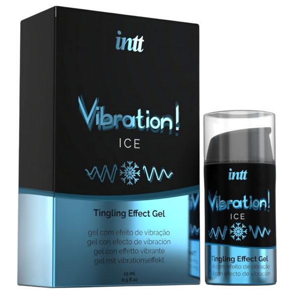Intt Vibration! - vloeibare vibrator - ijs effect - 15ml