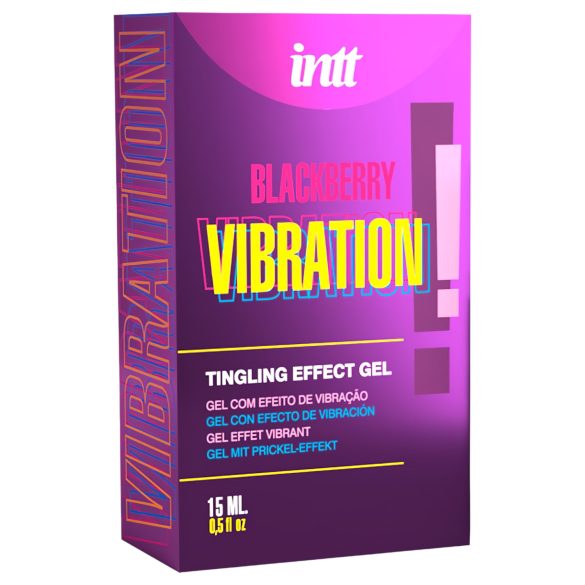 Intt Vibration! - vloeibare vibrator - braam - 15ml