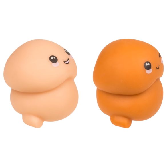Stretchy - penis stressbal - zacht siliconen - 1 stuk