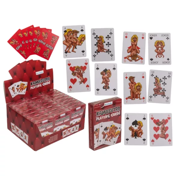 Kama Sutra - erotische speelkaarten set - 24 stuks