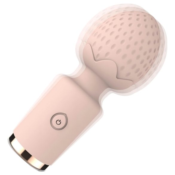 Sunfo Strawberry - waterdichte mini massager vibrator (roze)