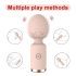 Sunfo Strawberry - waterdichte mini massager vibrator (roze)