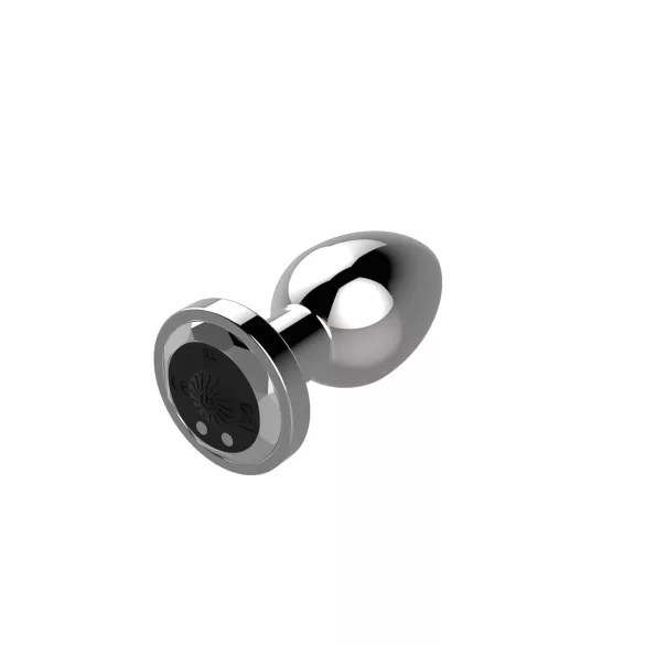 Sunfo - anaal vibrator met afstandsbediening - oplaadbaar - zilver