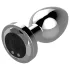 Sunfo - anaal vibrator met afstandsbediening - oplaadbaar - zilver