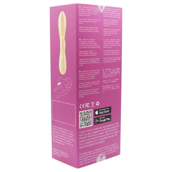 LP Jessica - slimme vibrator met clitorisstimulatie (geel)