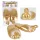 Penis pantoffels - grappig cadeau - goud