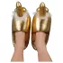 Penis pantoffels - grappig cadeau - goud