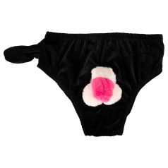 Opblaasbare slip met pomp (zwart)