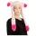 Grappige muts met bewegende oren - roze