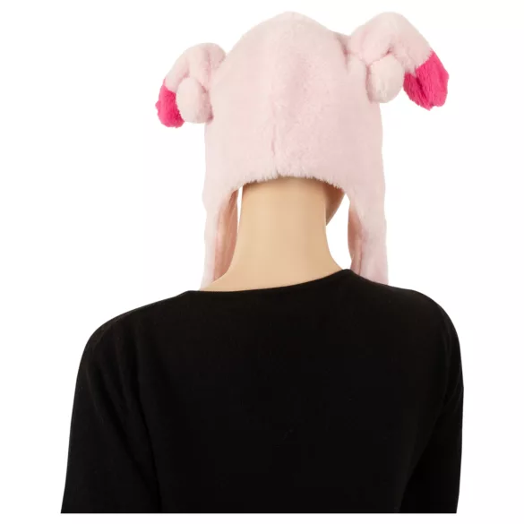 Grappige muts met bewegende oren - roze