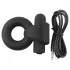 Pulselock Vantr - oplaadbare vibrerende penisring (zwart) - 25 mm
