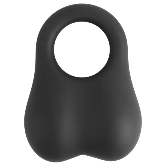 Pulselock Taur - siliconen ballenring met verzwaarde balletjes (zwart)