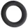 Pulselock Cirkl - zwarte siliconen penisring (30 mm)
