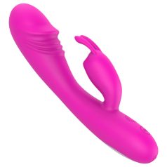   Lonely - Oplaadbare G-spot vibrator met clitorisstimulatie (paars)