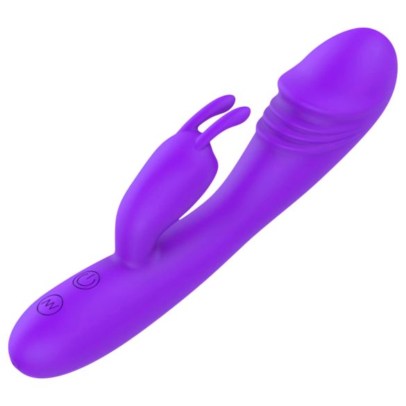 Lonely - vibrator met clitorisstimulator en G-spot - oplaadbaar - paars