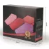 Desirel Magic Pillow wig sekspaar-kussen set - klein + groot (rood)