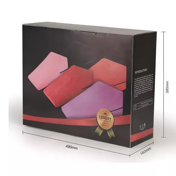 Desirel Magic Pillow - erotische wigvormige kussen - groot (zwart)