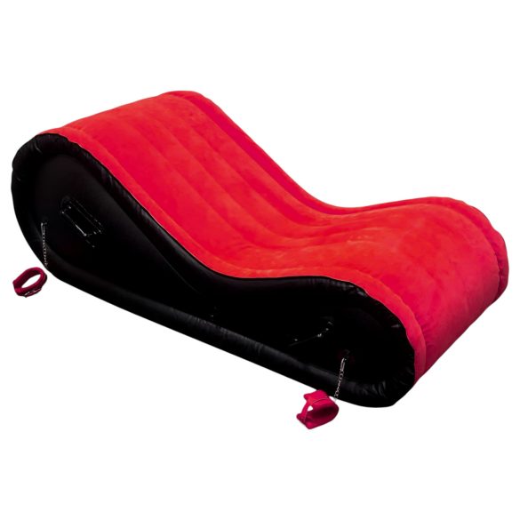 Magic Pillow - Opblaasbaar BDSM meubel - met boeien - groot (rood)