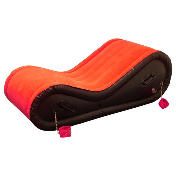 Magic Pillow - Opblaasbaar BDSM seksspeelmeubel - met boeien - groot rood