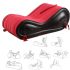 Magic Pillow - Opblaasbaar BDSM meubel - met boeien - groot (rood)